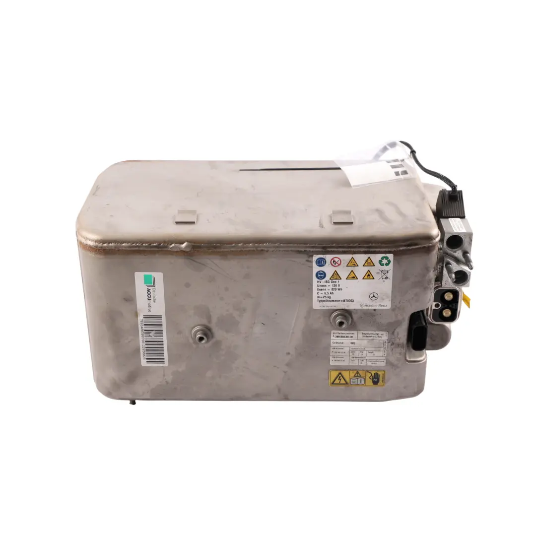Mercedes W212 Hybrid Battery Module Lithium 126V 6.5Ah 820Wh A0009823513 - SKU RHD-A7893408500 - Part number A7893408500