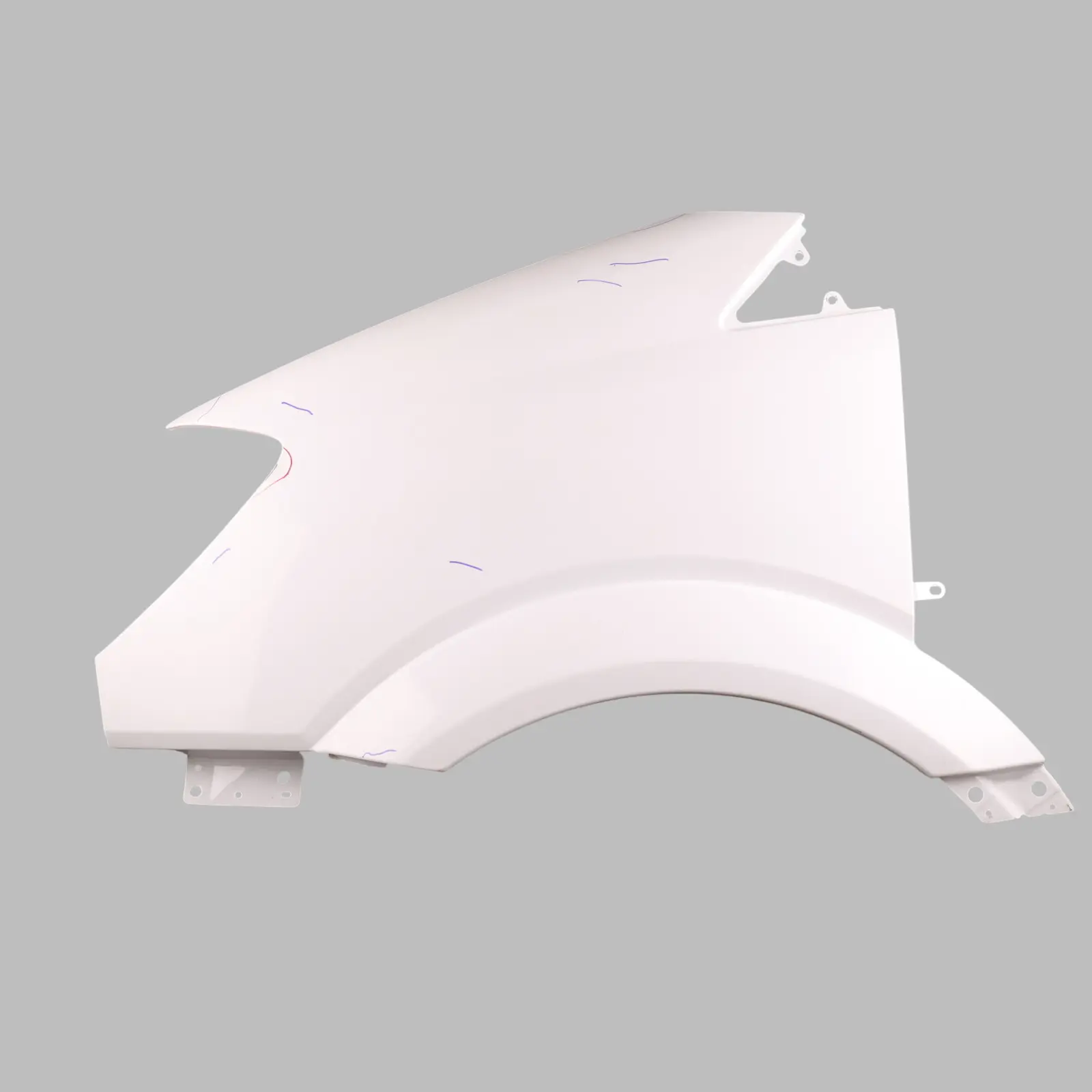 Mercedes Sprinter W906 Side Panel Wing Front Left N/S Fender Arctic White - 9147