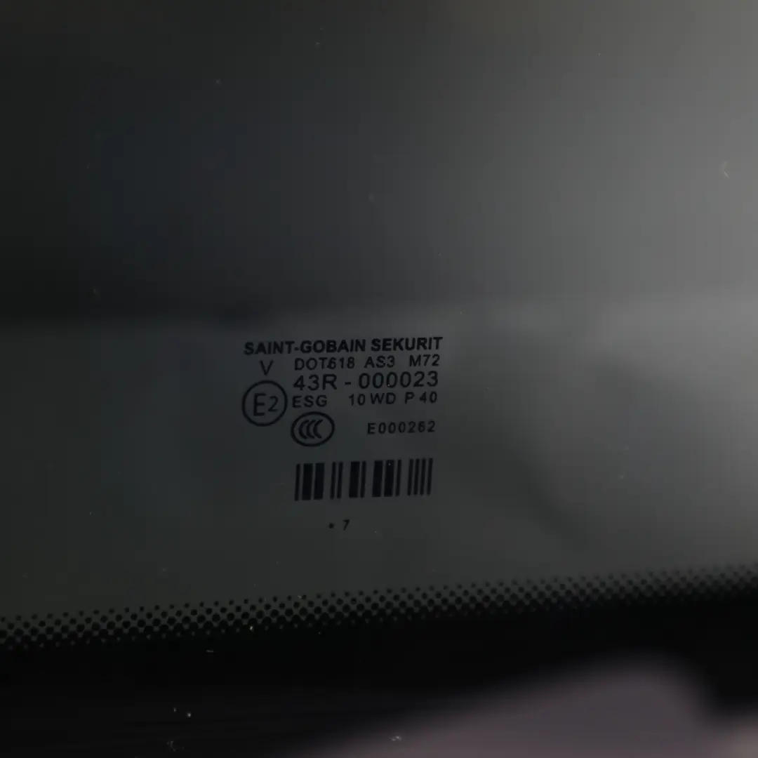 Mercedes Sprinter W906 Side Window Rear Left N/S Glass Glazing AS3 - SKU A9066732209 - Part number A9066732209