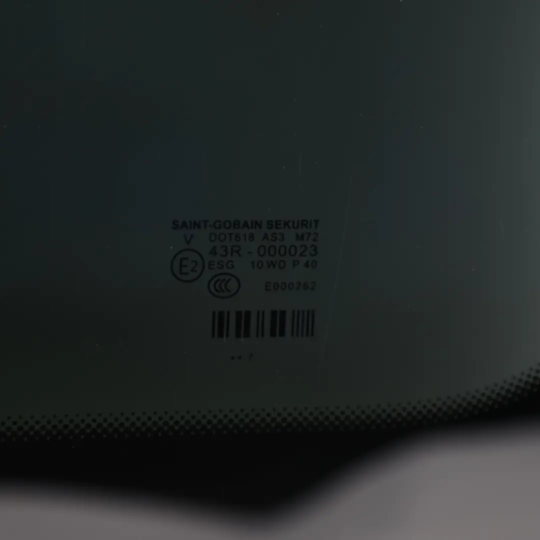 Mercedes Sprinter W906 Side Window Rear Left N/S Glass Glazing AS3 - SKU A9066734009 - Part number A9066734009