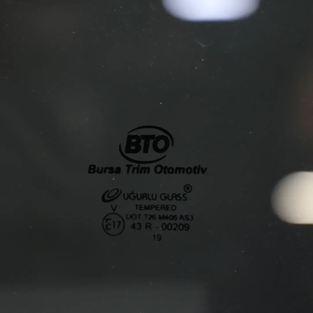 Side Window Left N/S Sliding Glass Glazing AS3 Tinted to Mercedes Sprinter W906 with Part number A9067350810 Mercedes Sprinter W906 Side Window Left N/S Sliding Glass Glazing AS3 Tinted - SKU A9067350810 - Part number A9067350810