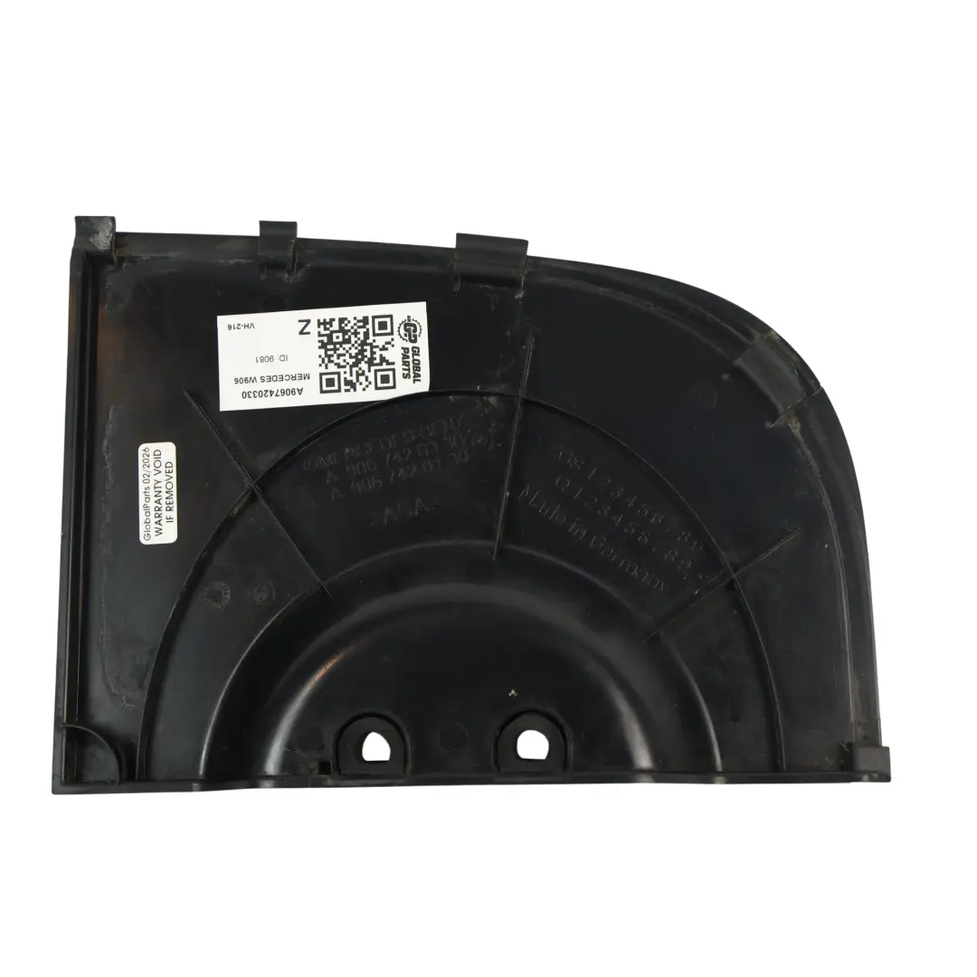 Mercedes Sprinter W906 Hinten Schwanz Tür Abdeckung Trim Rechts - SKU A9067420330 - Teilenummer A9067420330