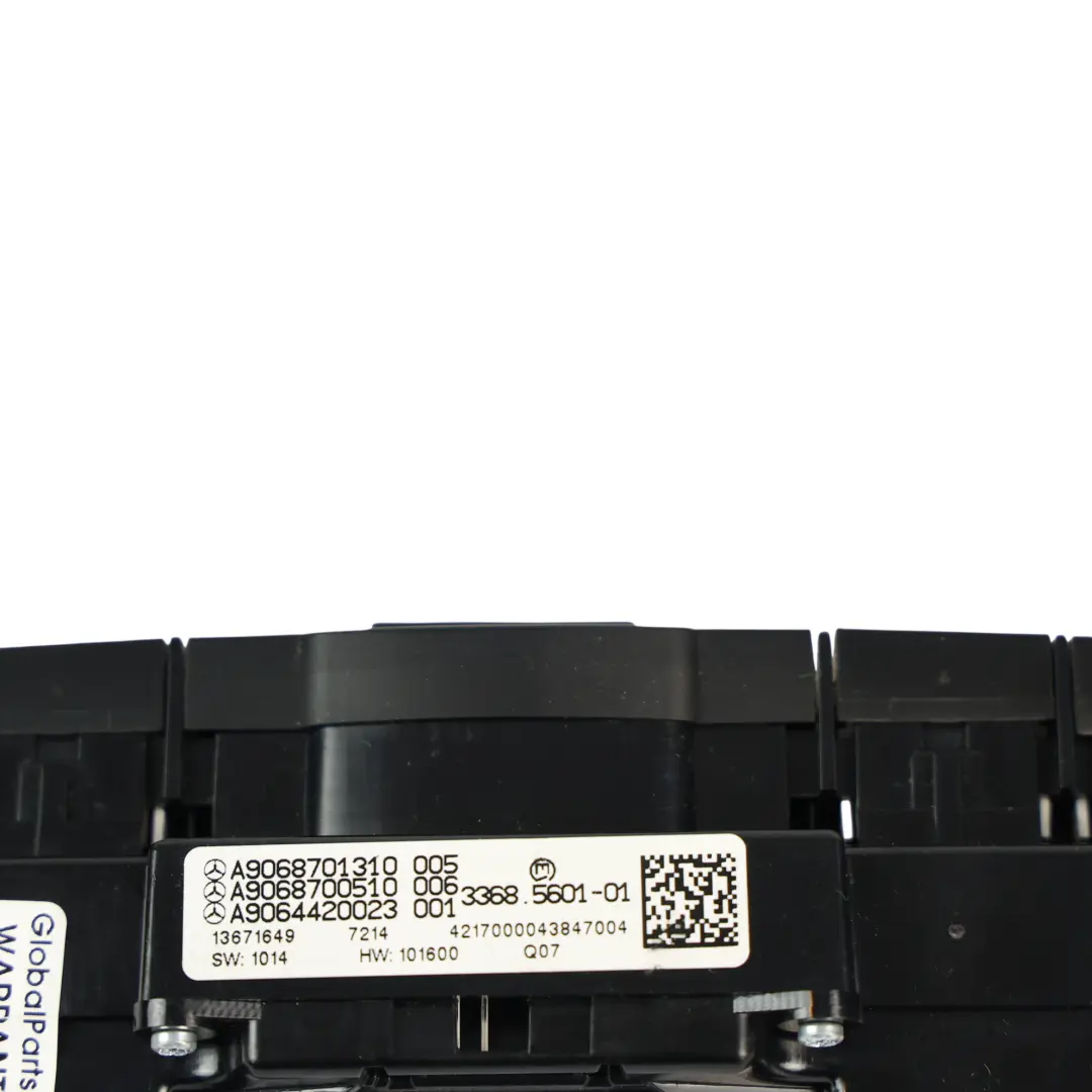 Mercedes W906 Bouton Verrouillage PDC ASR Panneau Tableau Bord - SKU A9068701310-1 - Numéro de pièce A9068701310