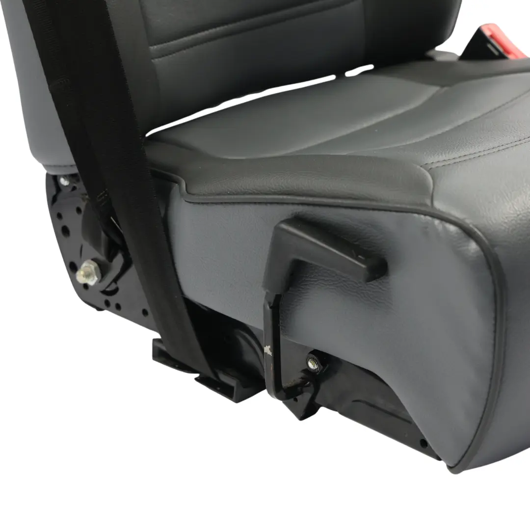 Mercedes W906 Single Seat Rear Right O/S Interior Leather Black - SKU A9069501600-1 - Part number A9069501600