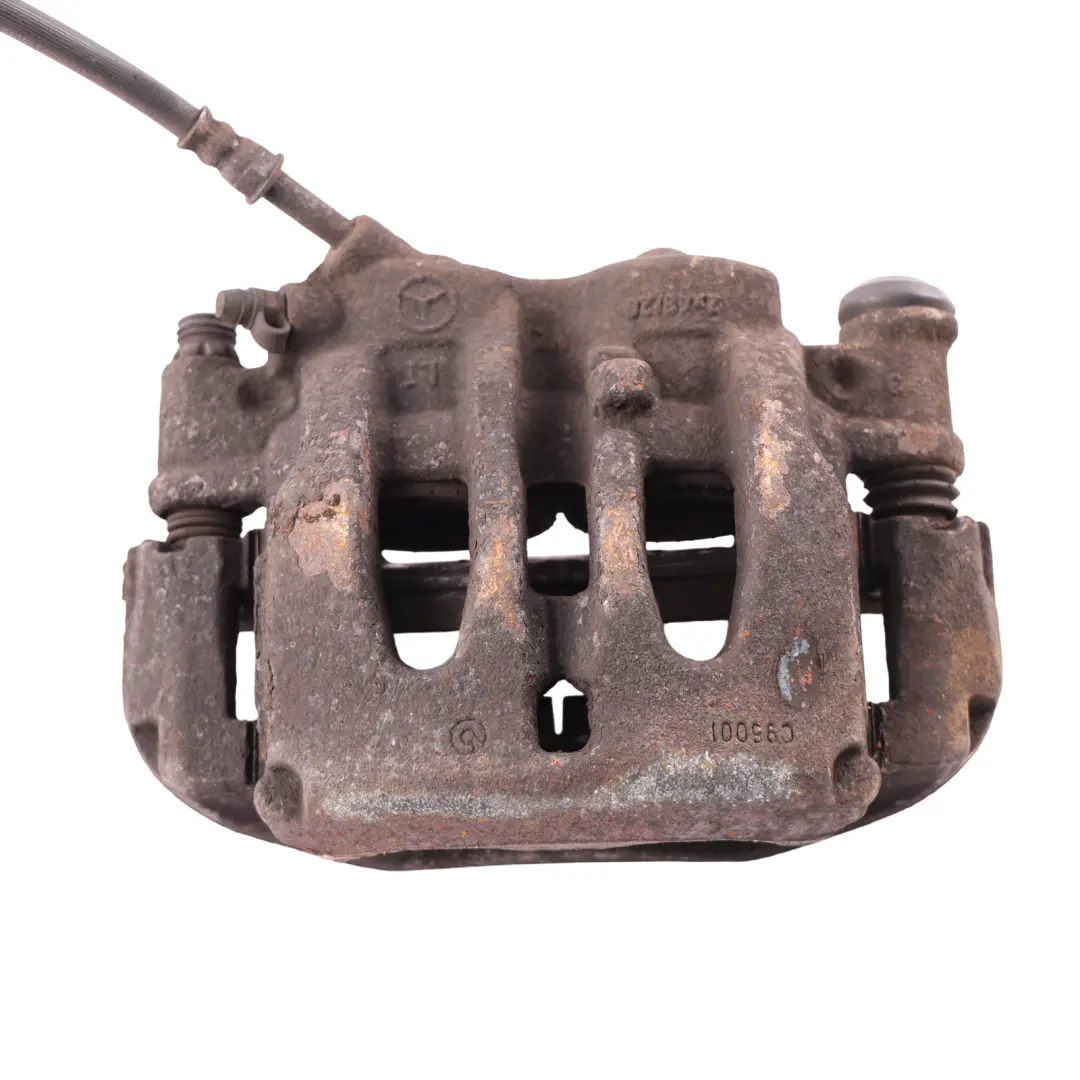 W907 Front Brake Caliper Housing Carrier Left N/S to Mercedes with Part number A9074212700 Mercedes W907 Front Brake Caliper Housing Carrier Left N/S - SKU A9074212700 - Part number A9074212700