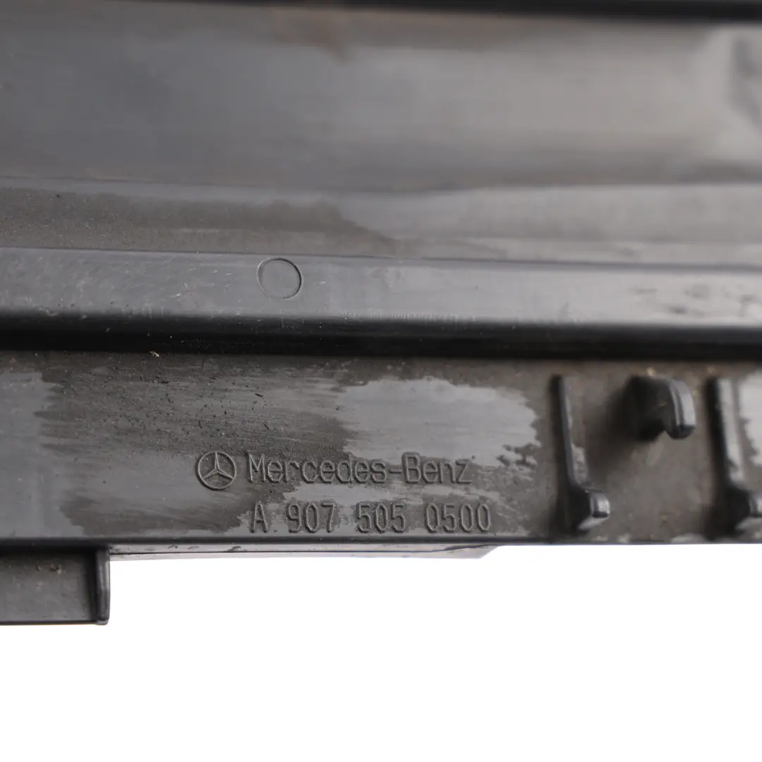 W907 W910 Radiator Upper Air Duct Channel Panel to Mercedes Sprinter with Part number A9075050500 Mercedes Sprinter W907 W910 Radiator Upper Air Duct Channel Panel - SKU A9075050500 - Part number A9075050500