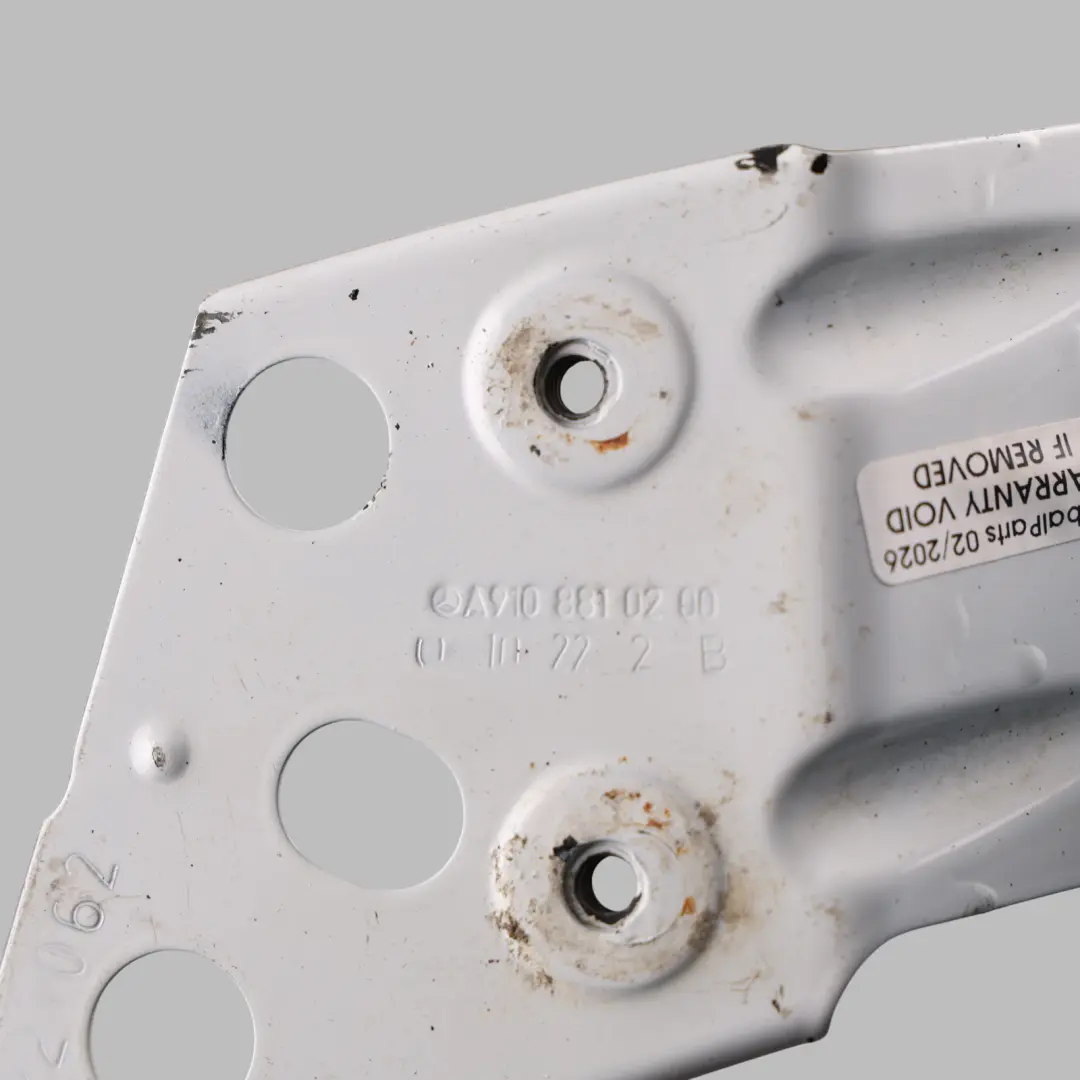 Mercedes W907 Front Fender Mount Bracket Holder Lower Left N/S Arctic White-9147 - SKU A9108802800-ARW1 - Part number A9108802800