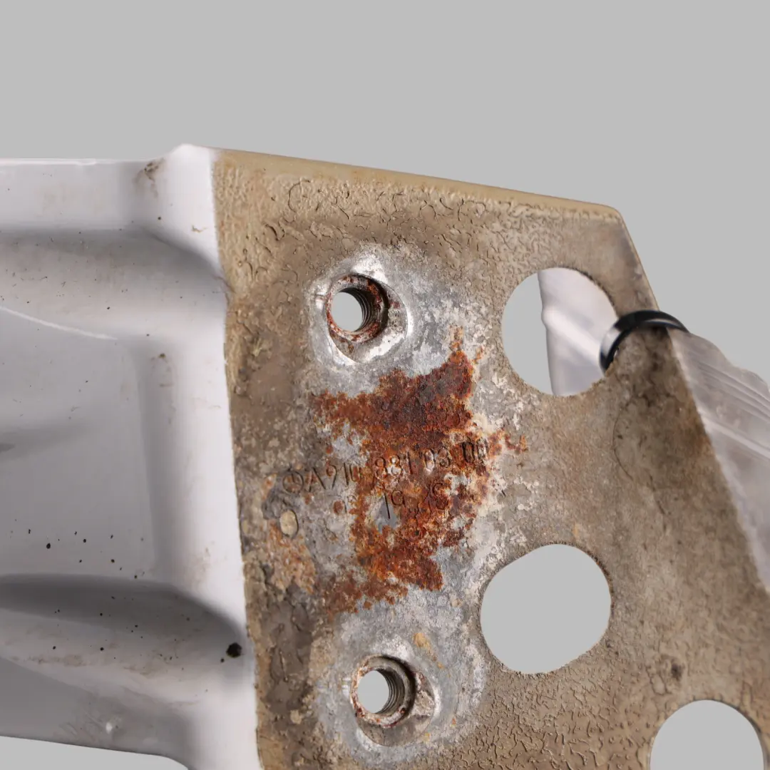 W907 Front Fender Mount Bracket Lower Right O/S Arctic White-9147 to Mercedes with Part number A9108802900 Mercedes W907 Front Fender Mount Bracket Lower Right O/S Arctic White-9147 - SKU A9108802900-ARW - Part number A9108802900