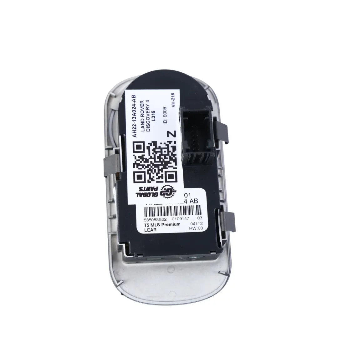 Land Rover Discovery 4 L319 Unidad Panel Control Interruptor - SKU AH22-13A024-AB - Número de pieza AH22-13A024-AB