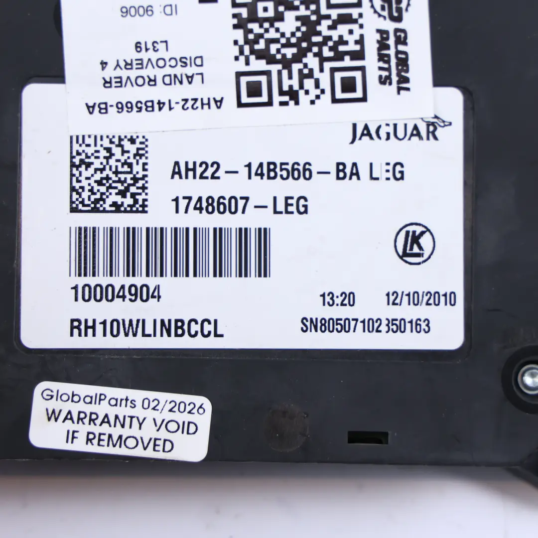 Land Rover Discovery L319 Front Seat Adjustment Switch Right O/S AH22-14B566-BA - SKU RHD-LR013365 - Part number LR013365