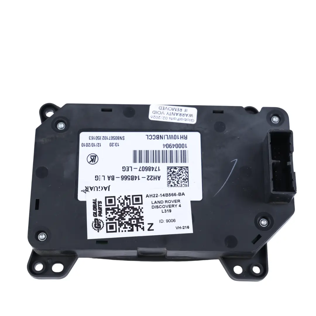 Front Seat Adjustment Switch Right O/S AH22-14B566-BA to Land Rover Discovery L319 with Part number LR013365 Land Rover Discovery L319 Front Seat Adjustment Switch Right O/S AH22-14B566-BA - SKU RHD-LR013365 - Part number LR013365