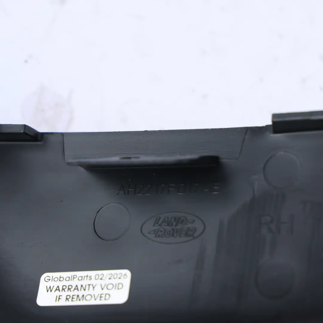 Land Rover Discovery L319 Front Bumper Mud Guard Cover Right O/S - SKU AH22-17F017-AB - Part number AH22-17F017-AB