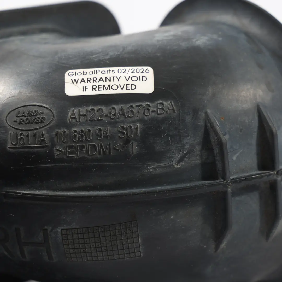 Przewód Wąż Rura Powietrza do Land Rover Discovery 4 L319 o numerze AH22-9A676-BA Land Rover Discovery 4 L319 Przewód Wąż Rura Powietrza - SKU AH22-9A676-BA - Numer Części AH22-9A676-BA
