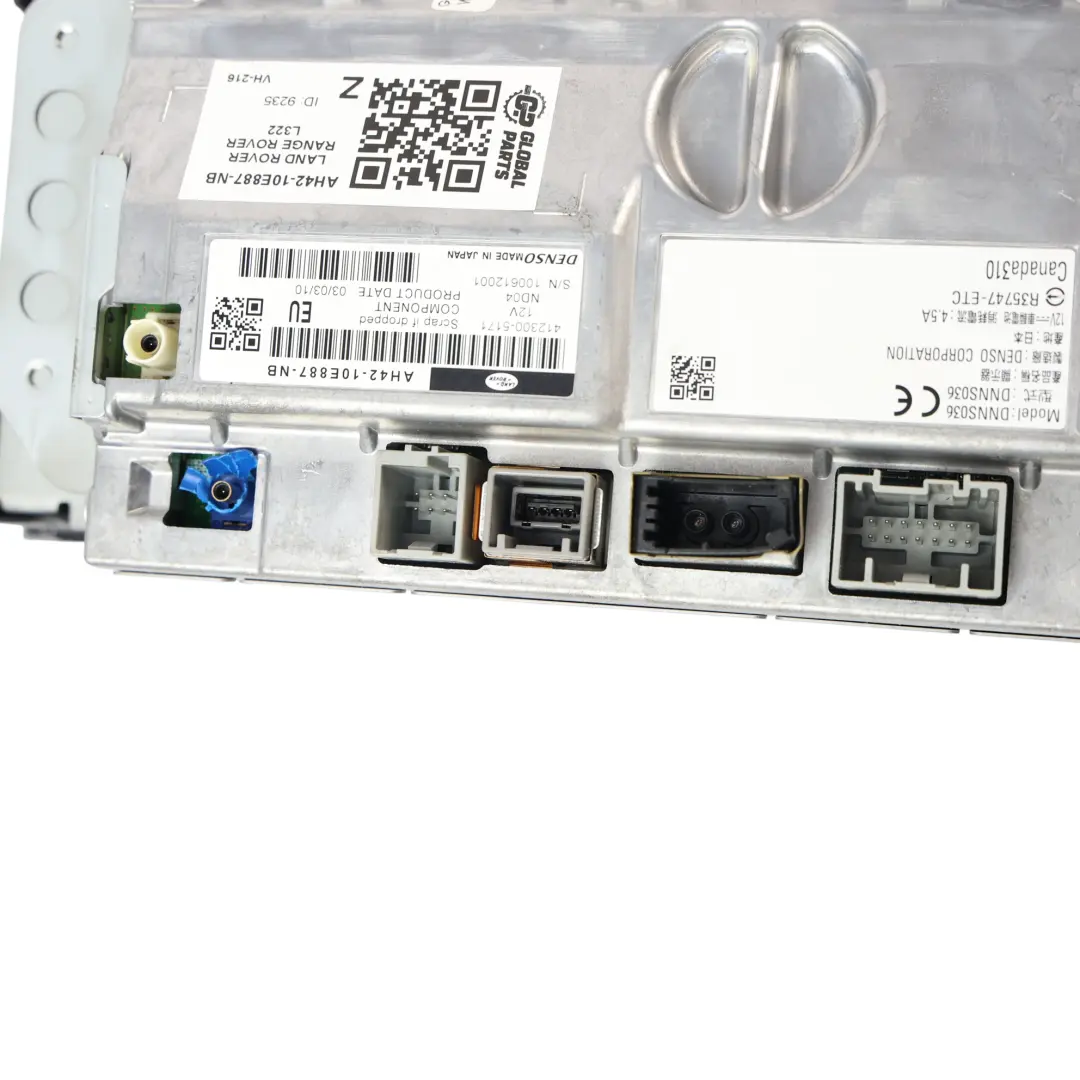 Range Rover L322 Écran D'Affichage Vidéo Navigation Autoradio - SKU AH42-10E887-NB - Numéro de pièce AH42-10E887-NB