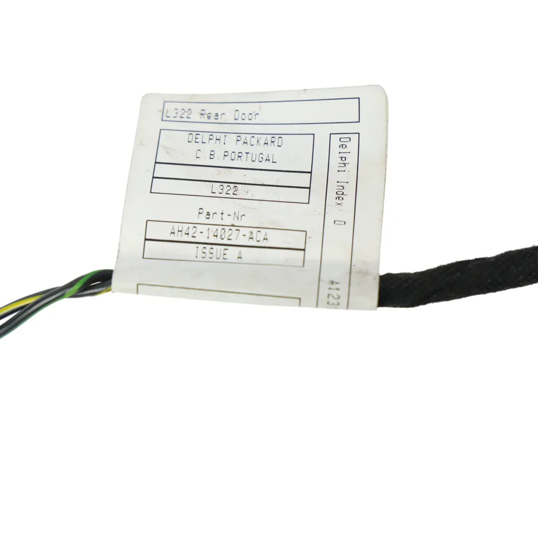 Range Rover L322 Puerta Cableado Mazo Trasero Izquierdo Derecho - SKU AH42-14027-ACA - Número de pieza AH42-14027-ACA