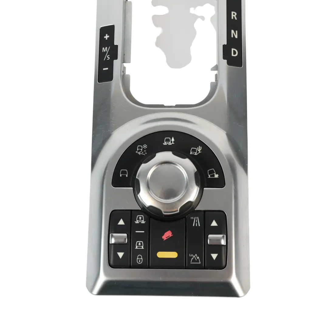 Schalthebel Surround Trim Terrain Switch Control für Range Rover L322 mit Teilenummer AH42-14B596-AB Range Rover L322 Schalthebel Surround Trim Terrain Switch Control - SKU AH42-14B596-AB - Teilenummer AH42-14B596-AB