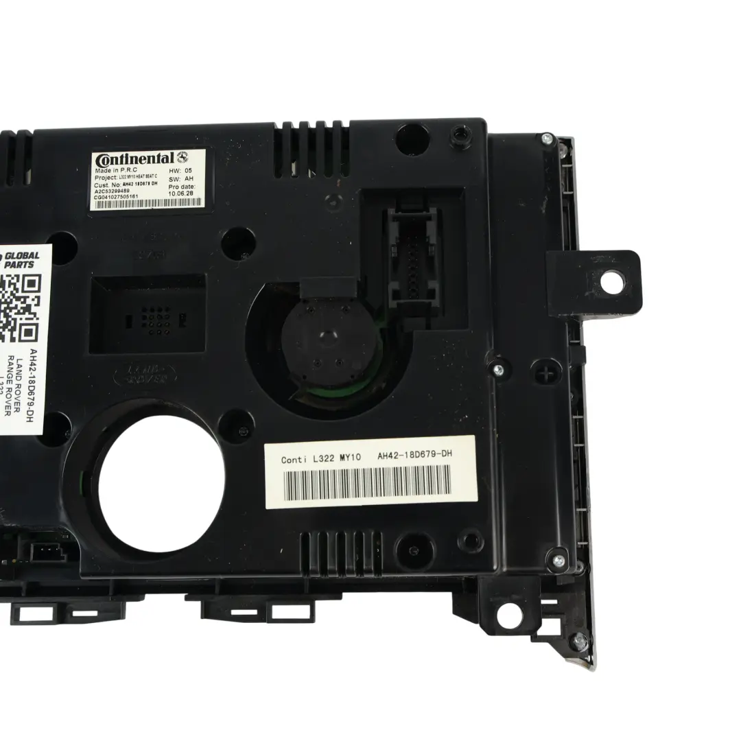 Pannello Controllo Clima Pulsante per Land Rover Range Rover L322 con numero di parte AH42-18D679-DH Land Rover Range Rover L322 Pannello Controllo Clima Pulsante - SKU AH42-18D679-DH - Numero di parte AH42-18D679-DH