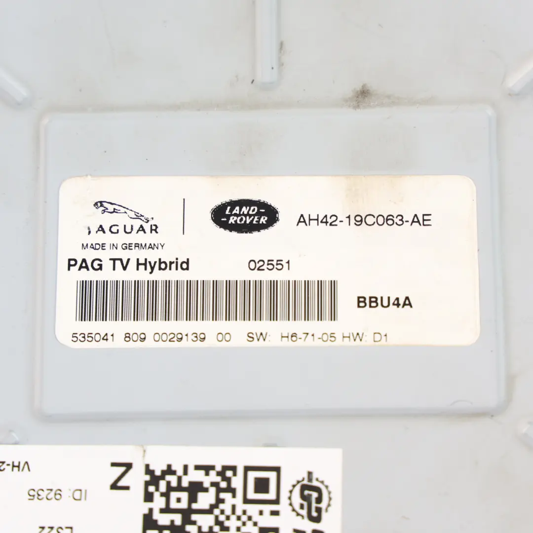 Fernseher TV Tuner Steuermodul für Land Rover Range Rover L322 mit Teilenummer AH42-19C063-AE Land Rover Range Rover L322 Fernseher TV Tuner Steuermodul - SKU AH42-19C063-AE - Teilenummer AH42-19C063-AE