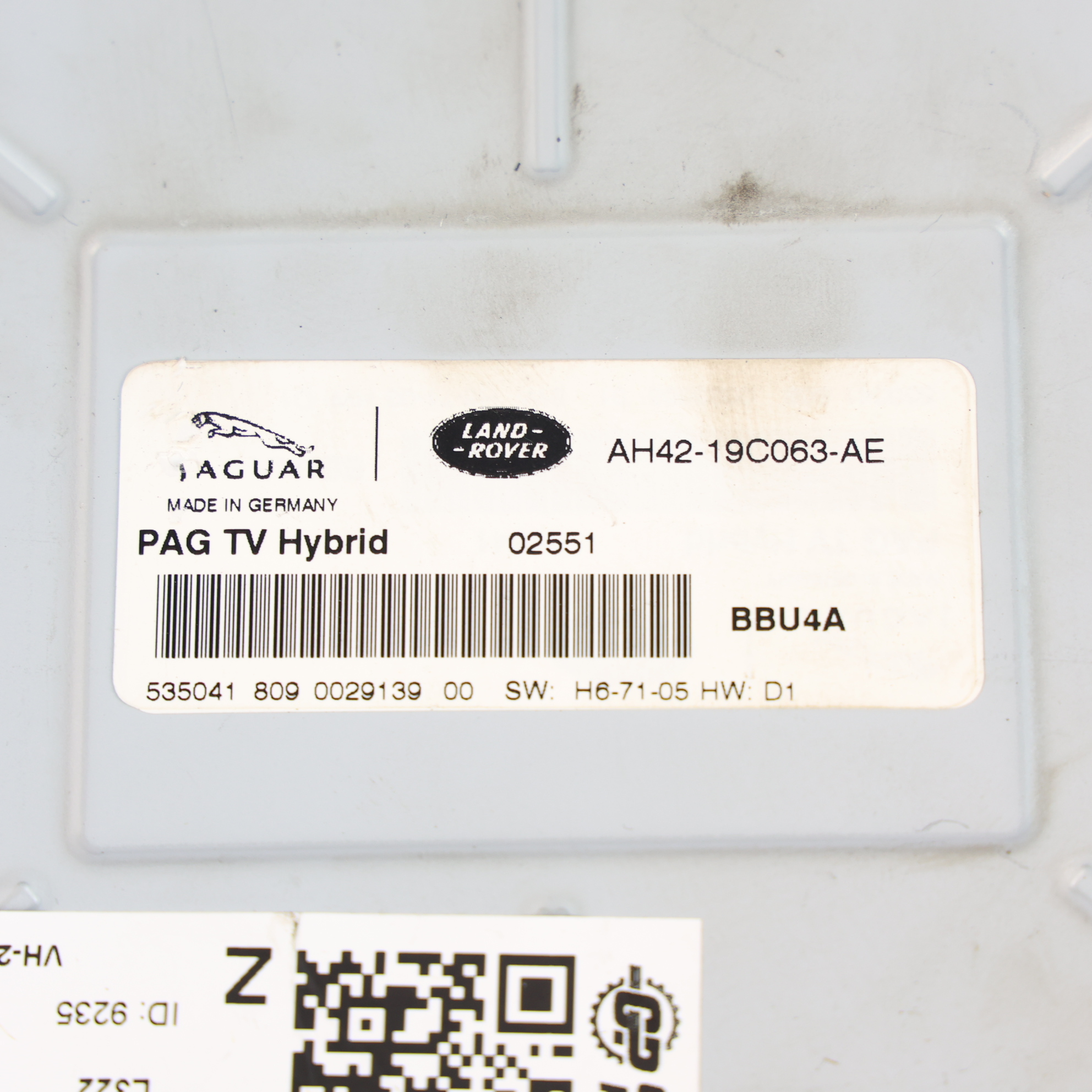 Land Rover Range Rover L322 Television TV Tuner Control Module AH42 ...