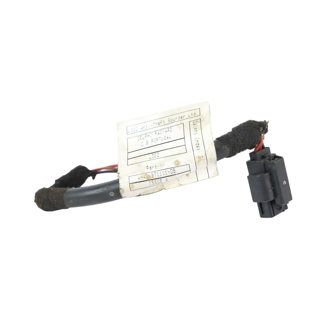 Anti Theft Sounder Alarm Link Wiring Cable to Range Rover L322 with Part number AH42-971111-DB Range Rover L322 Anti Theft Sounder Alarm Link Wiring Cable - SKU AH42-971111-DB - Part number AH42-971111-DB