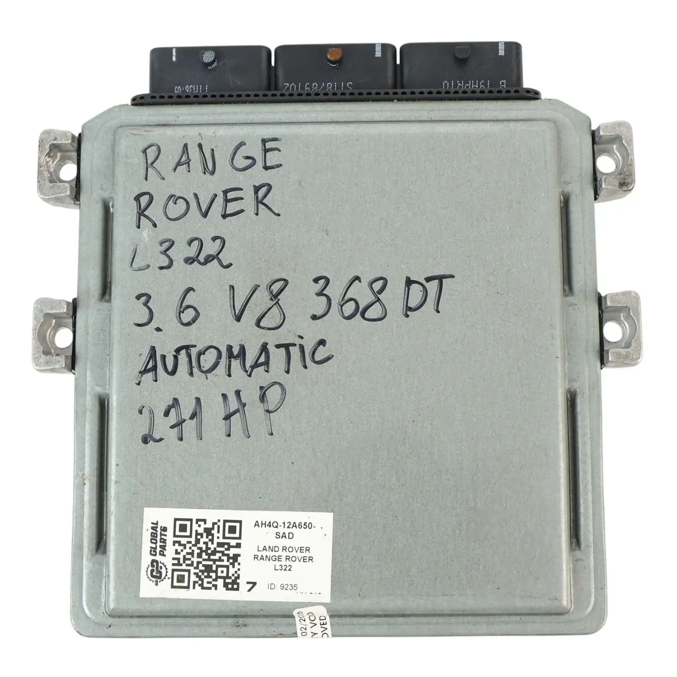 Ranger Rover L322 3.6 368DT 272HP Motore Controllo ECU AH4Q-12A650-SAD Automatic
