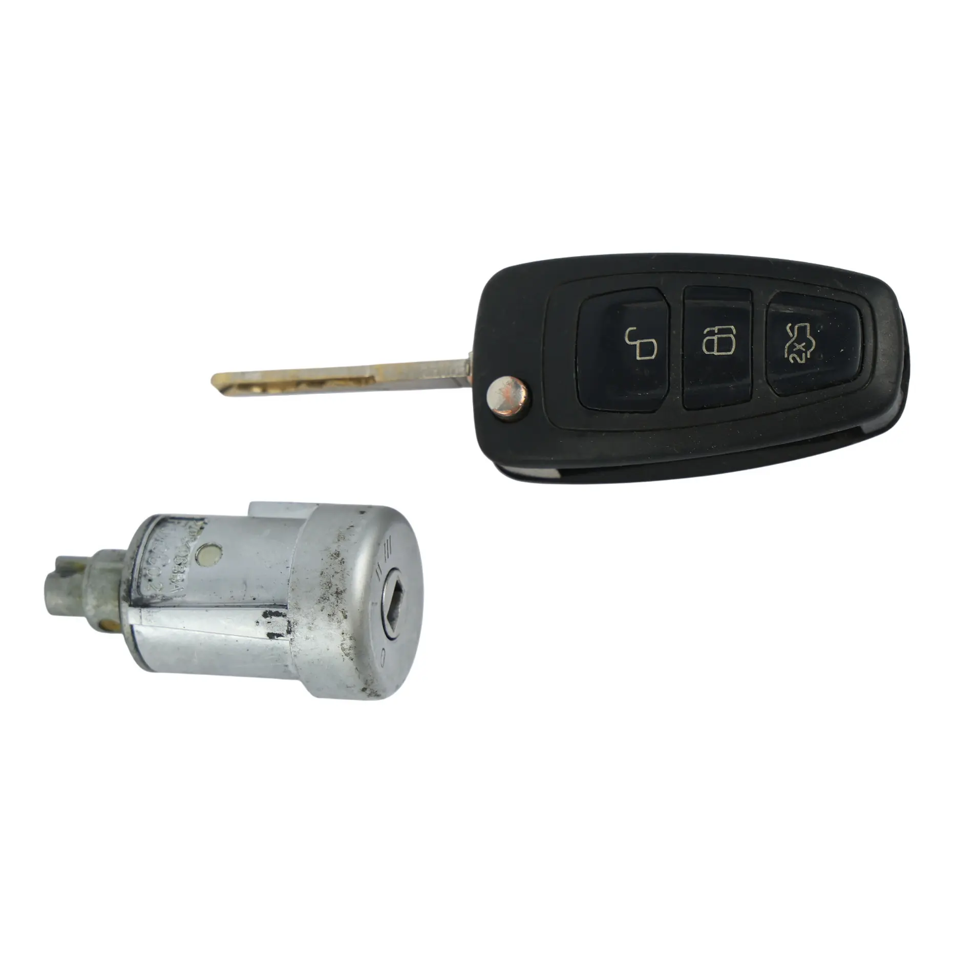 Ford Focus Mk3 Ignition Barrel Lock Cylinder + Key AM5AR3677AA