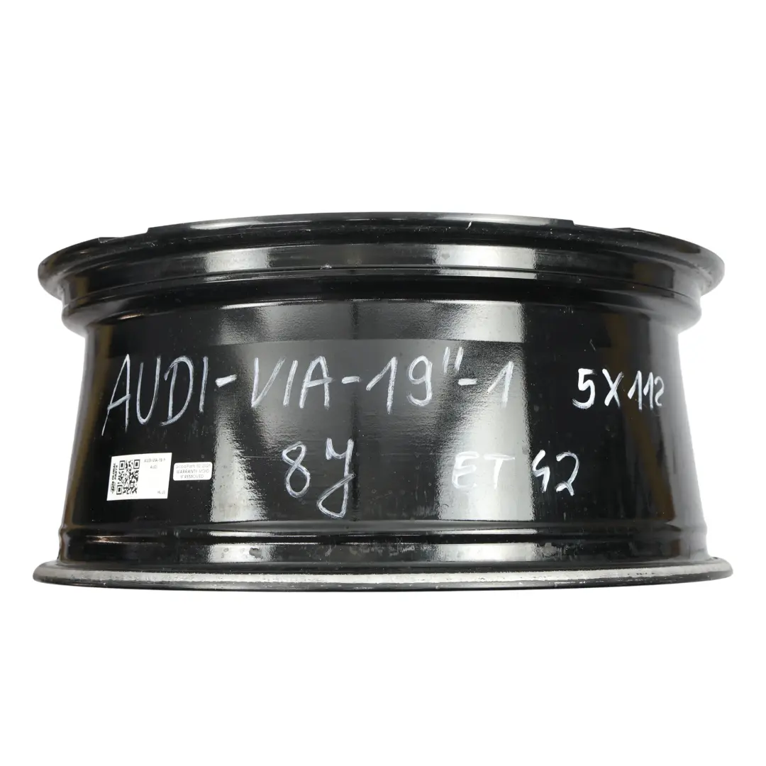 Audi Silver Black Wheel Alloy Rim 19" 8J ET:42 FXBMAI9490BP - SKU AUDI-VIA-19-1 - Part number AUDI-VIA-19