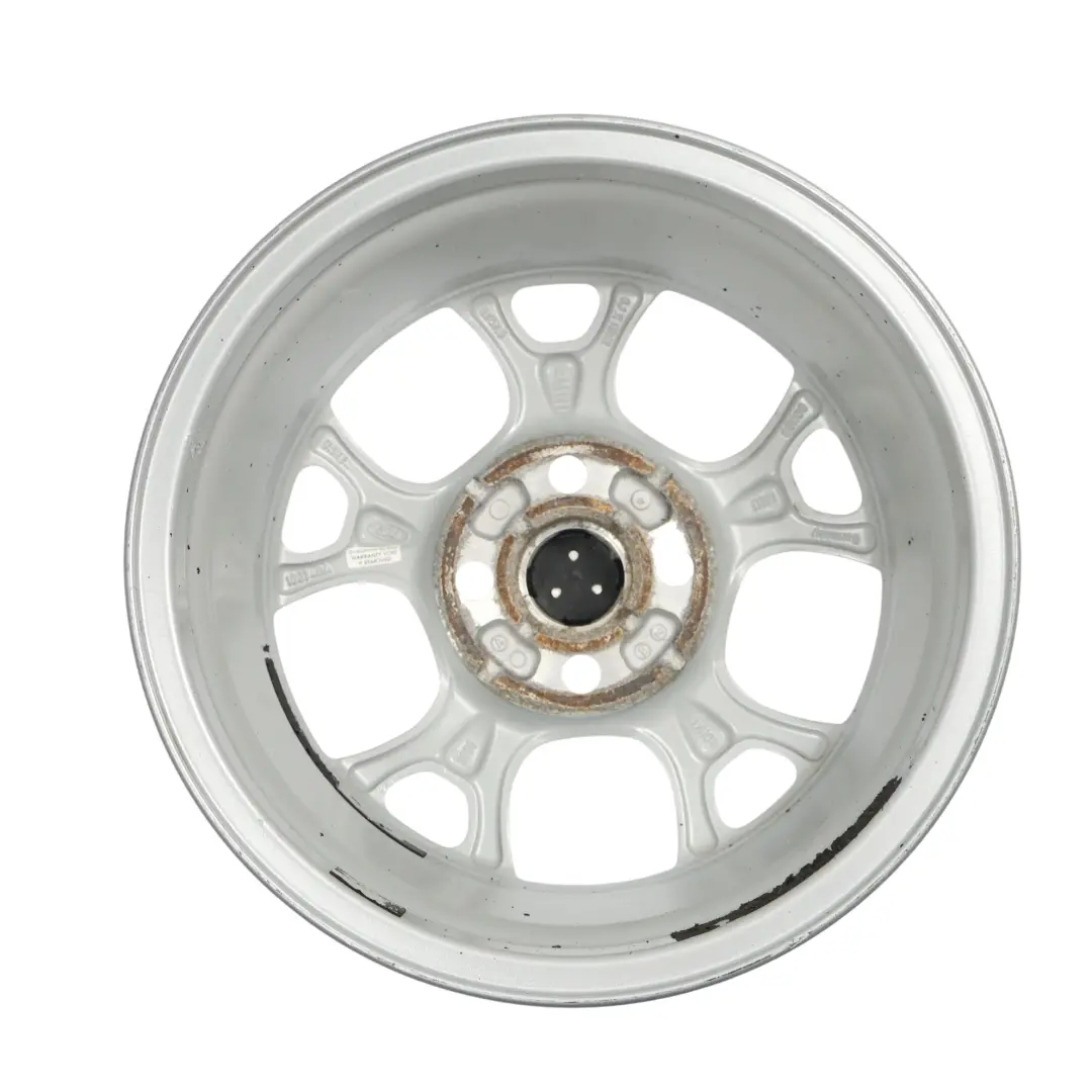 Llanta De Aleación Plateada 15" 6J ET:47.5 para Ford Fiesta Mk7 con número de pieza BA6J-1007-GA Ford Fiesta Mk7 Llanta De Aleación Plateada 15" 6J ET:47.5 - SKU BA6J-1007-GA-1 - Número de pieza BA6J-1007-GA