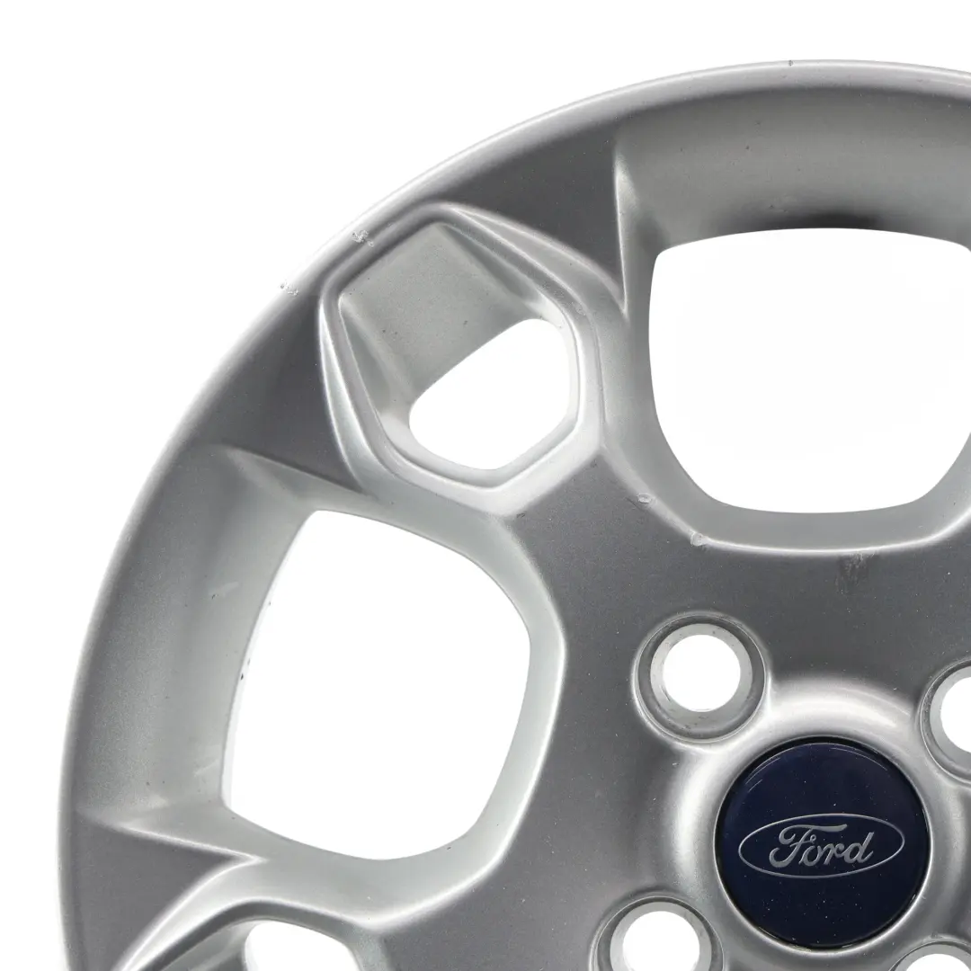 Ford Fiesta Mk7 Srebrna Felga Aluminiowa 15" 6J ET:47.5 - SKU BA6J-1007-GA-1 - Numer Części BA6J-1007-GA