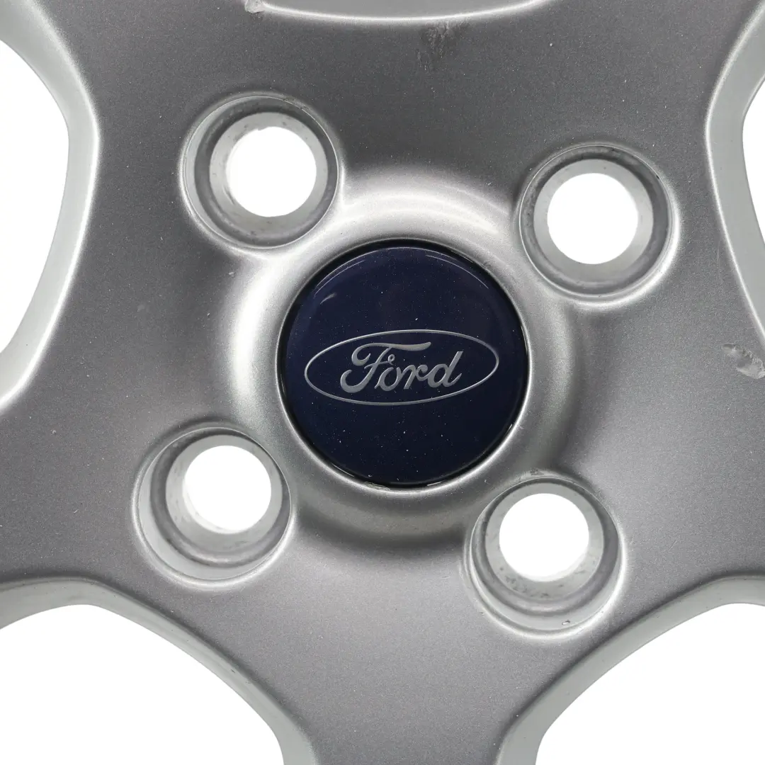 Ford Fiesta Mk7 Llanta De Aleación Plateada 15" 6J ET:47.5 - SKU BA6J-1007-GA-1 - Número de pieza BA6J-1007-GA