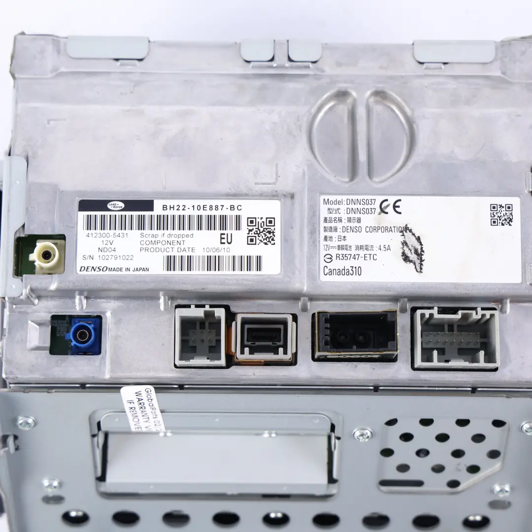 Land Rover Discovery 4 L319 Central Radio Pantalla Multimedia - SKU BH22-10E887-BC - Número de pieza BH22-10E887-BC