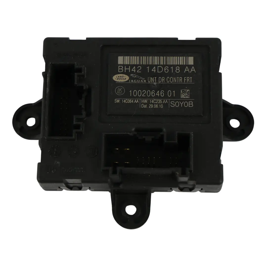 Range Rover L322 Módulo Control Puerta Delantera Lado Conductor - SKU BH42-14D618-AA - Número de pieza BH42-14D618-AA