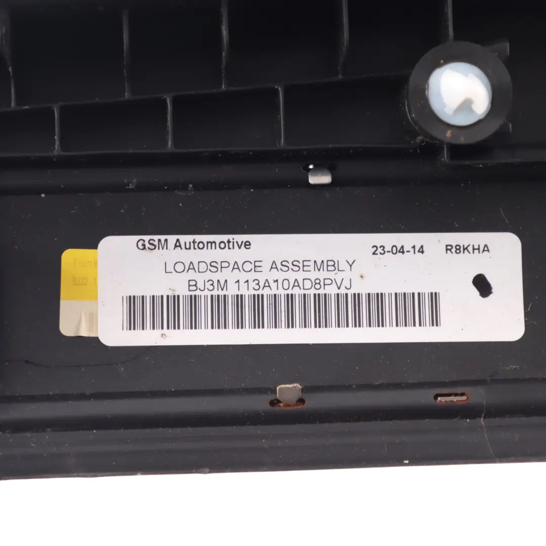 Boot Tailgate Trim Strip Panel to Range Rover Evoque L538 Rear with Part number BJ32-113A10-AD Range Rover Evoque L538 Rear Boot Tailgate Trim Strip Panel - SKU BJ32-113A10-AD - Part number BJ32-113A10-AD