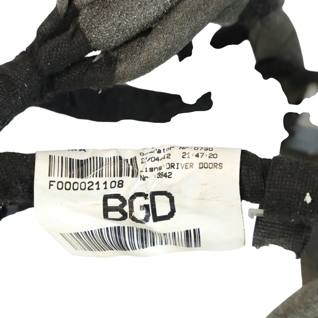 Front Door Wiring Loom Harness Right O/S BJ32-14631-BGD to Range Rover Evoque L538 with Part number LR033787 Range Rover Evoque L538 Front Door Wiring Loom Harness Right O/S BJ32-14631-BGD - SKU RHD-LR033787 - Part number LR033787