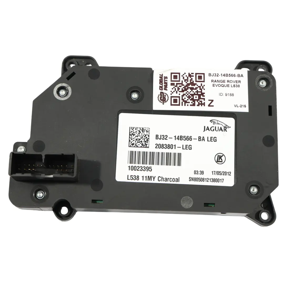 Front Seat Adjustment Driver's Side N/S BJ32-14B566-GA to Range Rover Evoque L538 with Part number BJ32-14B566-BA Range Rover Evoque L538 Front Seat Adjustment Driver's Side N/S BJ32-14B566-GA - SKU RHD-BJ32-14B566-BA - Part number BJ32-14B566-BA