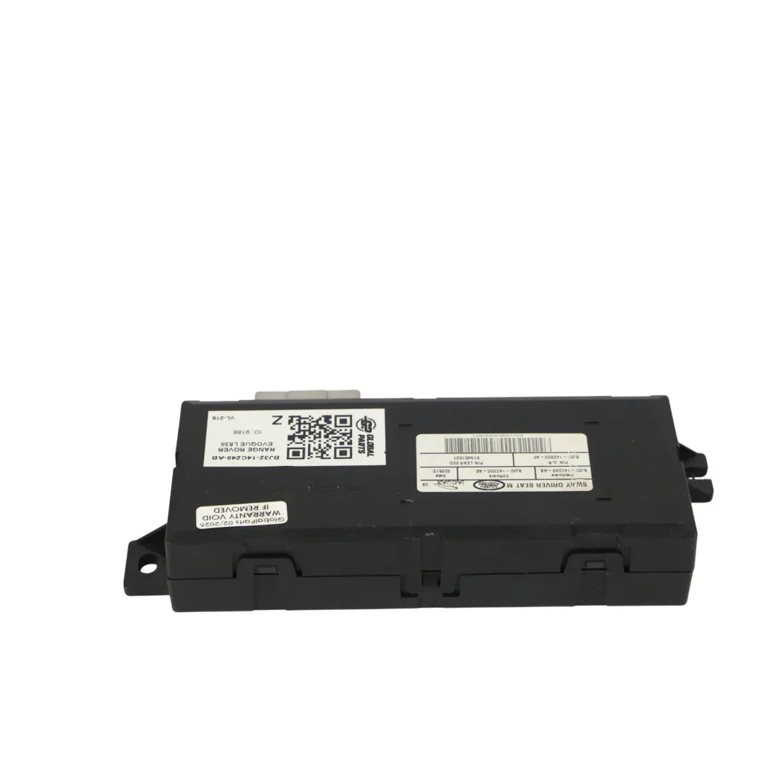 Range Rover Evoque L538 Unidad Módulo Control Del Asiento ECU - SKU BJ32-14C249-AB - Número de pieza BJ32-14C249-AB
