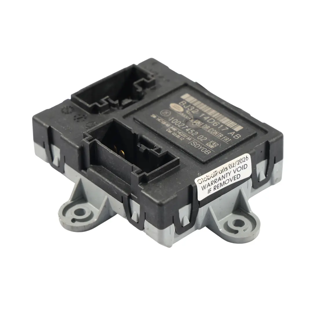 Tür Modul Einheit ECU Vorne Links für Range Rover Evoque L538 mit Teilenummer BJ32-14D617-AB Range Rover Evoque L538 Tür Modul Einheit ECU Vorne Links - SKU BJ32-14D617-AB - Teilenummer BJ32-14D617-AB