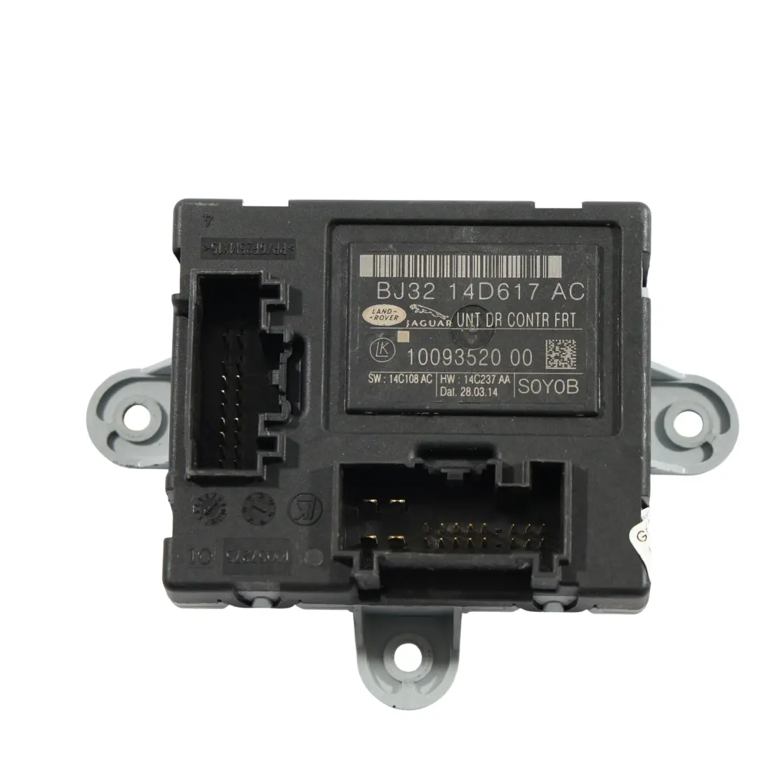 Land Rover Freelander 2 L359 Module De Porte Avant Côté Passager - SKU BJ32-14D617-AC - Numéro de pièce BJ32-14D617-AC