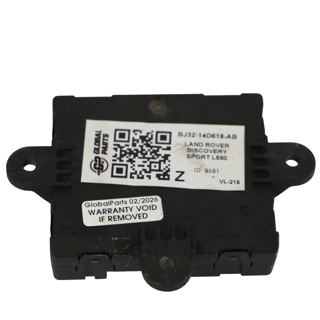 Land Rover Discovery L550 Puerta Delantera Unidad ECU Derecha - SKU BJ32-14D618-AB - Número de pieza BJ32-14D618-AB