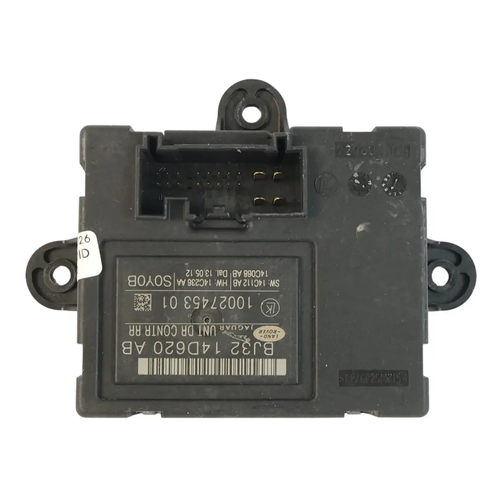 Range Rover Evoque L538 Módulo De Control De La Puerta Trasera - SKU BJ32-14D620-AB - Número de pieza BJ32-14D620-AB