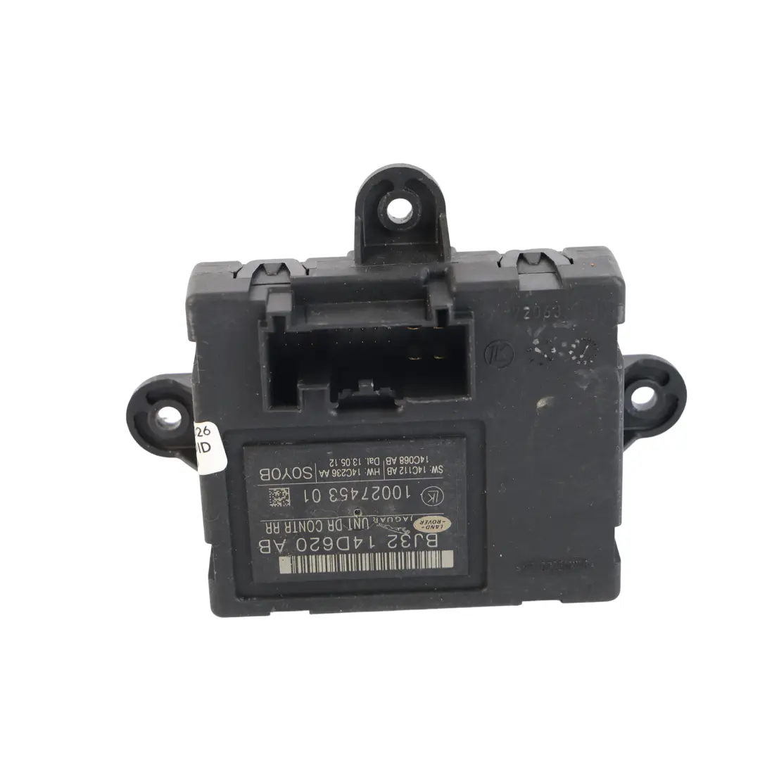 Range Rover Evoque L538 Rear Door Control Unit Module - SKU BJ32-14D620-AB - Part number BJ32-14D620-AB