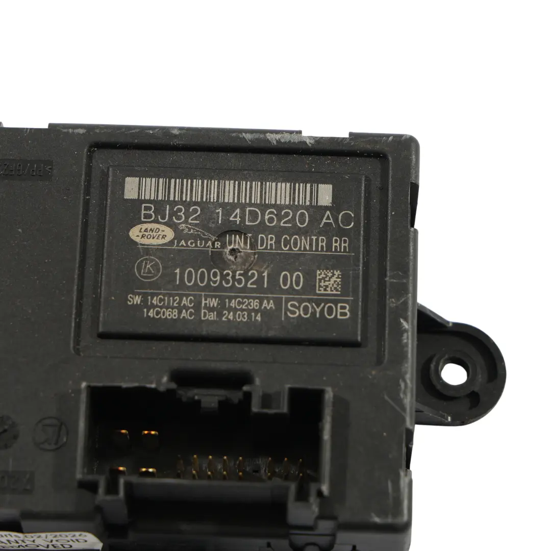 Módulo Unidad Control Puerta Trasera para Land Rover Freelander 2 L359 con número de pieza BJ32-14D620-AC Land Rover Freelander 2 L359 Módulo Unidad Control Puerta Trasera - SKU BJ32-14D620-AC - Número de pieza BJ32-14D620-AC