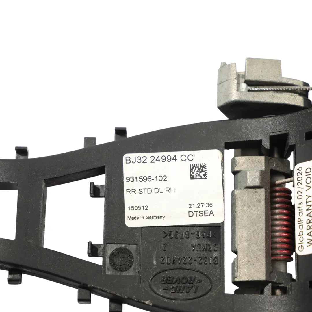 Podstawa Klamki Drzwi Prawy Tył do Range Rover Evoque L538 o numerze BJ32-24994-CC Range Rover Evoque L538 Podstawa Klamki Drzwi Prawy Tył - SKU BJ32-24994-CC - Numer Części BJ32-24994-CC