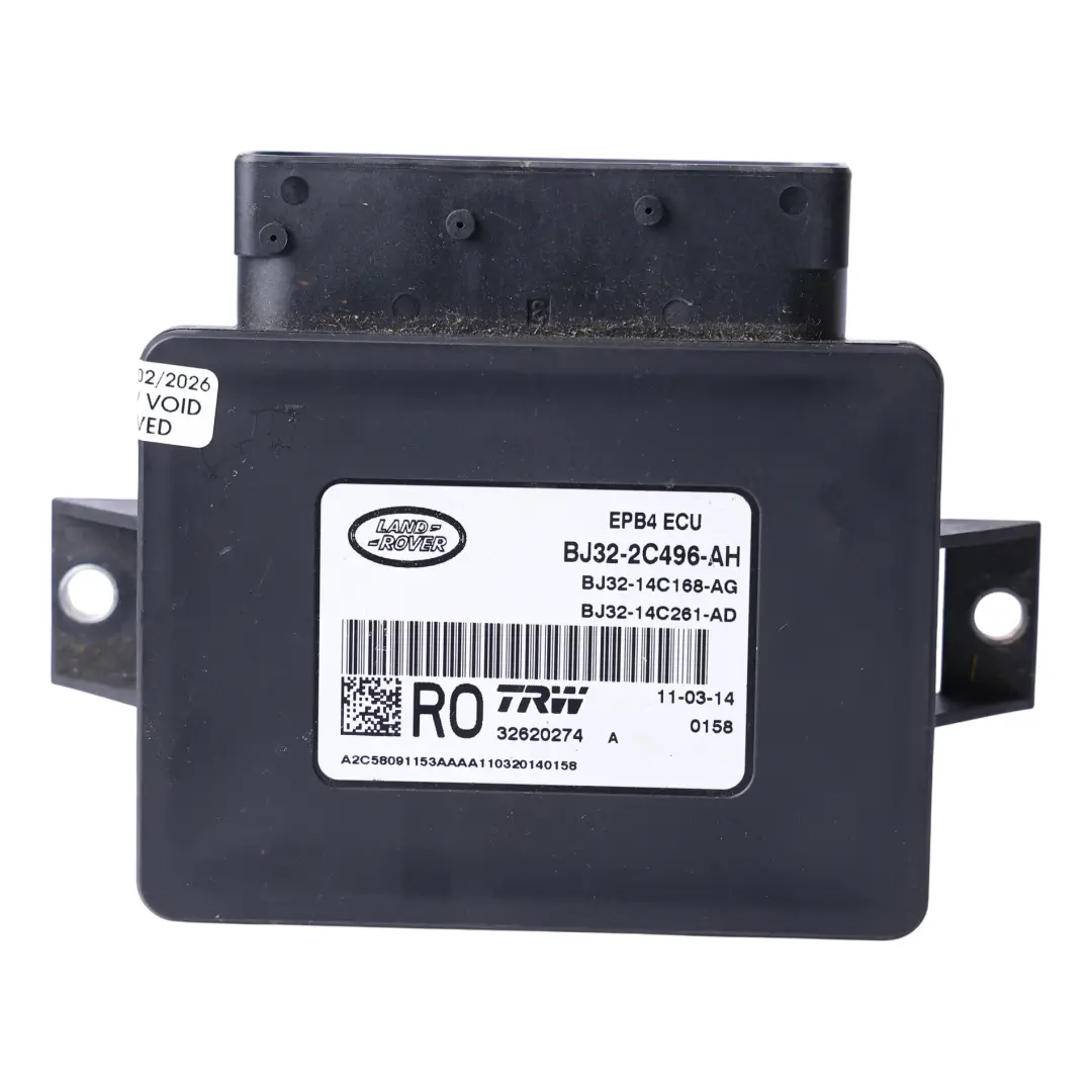 Parking Brake Control Module to Land Rover FREELANDER 2 L359 Electric with Part number BJ32-2C496-AH Land Rover FREELANDER 2 L359 Electric Parking Brake Control Module - SKU BJ32-2C496-AH - Part number BJ32-2C496-AH