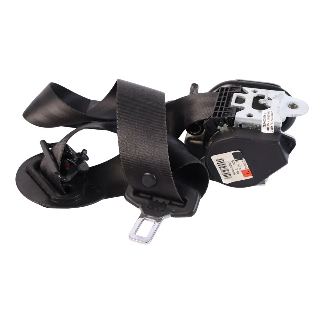 Range Rover Evoque L538 Seat Belt Black Front Left N/S - SKU RHD-BJ32-611B09-CC8PVJ - Part number BJ32-611B09-CC8PVJ