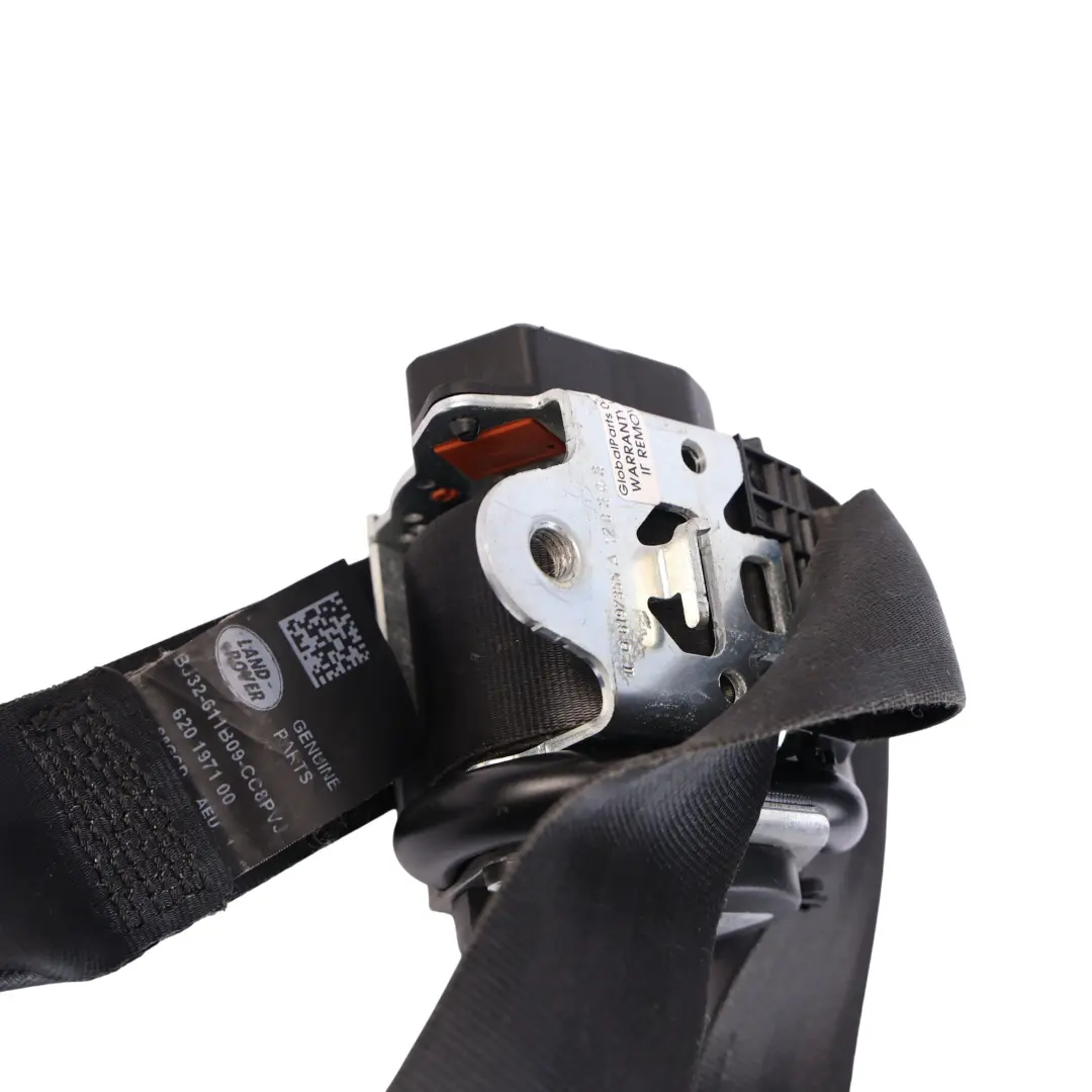 Belt Black Front Left N/S to Range Rover Evoque L538 Seat with Part number BJ32-611B09-CC8PVJ Range Rover Evoque L538 Seat Belt Black Front Left N/S - SKU RHD-BJ32-611B09-CC8PVJ - Part number BJ32-611B09-CC8PVJ
