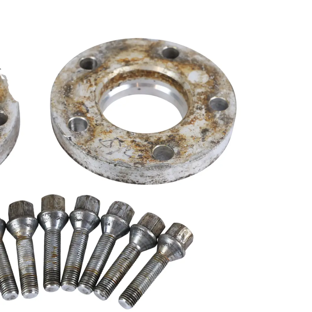  Alloy Wheel Spacers Hubcentric Shims BMW 5x120 72.6mm 20mm Pair + Bolts - SKU BMW-SPACER-SET-5 - Part number BMW-SPACER-SET
