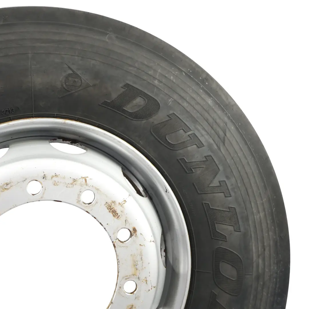DAF Tyre Dunlop SP344 295/80 Steel Wheel 22.5" 8.25J 17042804 - SKU BTRW-1 - Part number BTRW