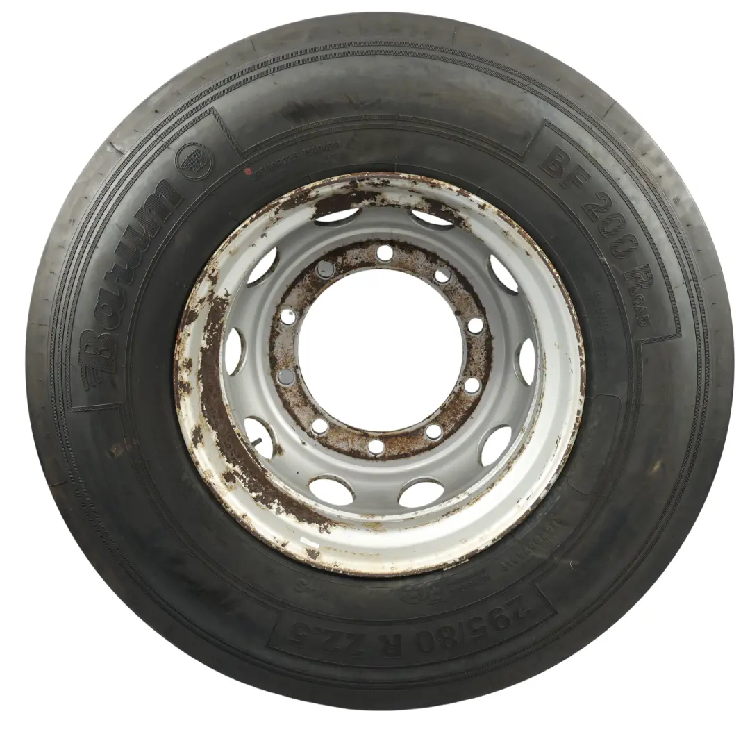 DAF Opona Barum BF200R 295/80 Felga Stalowa 22,5" 8.25J 17042804 - SKU BTRW-2 - Numer Części BTRW