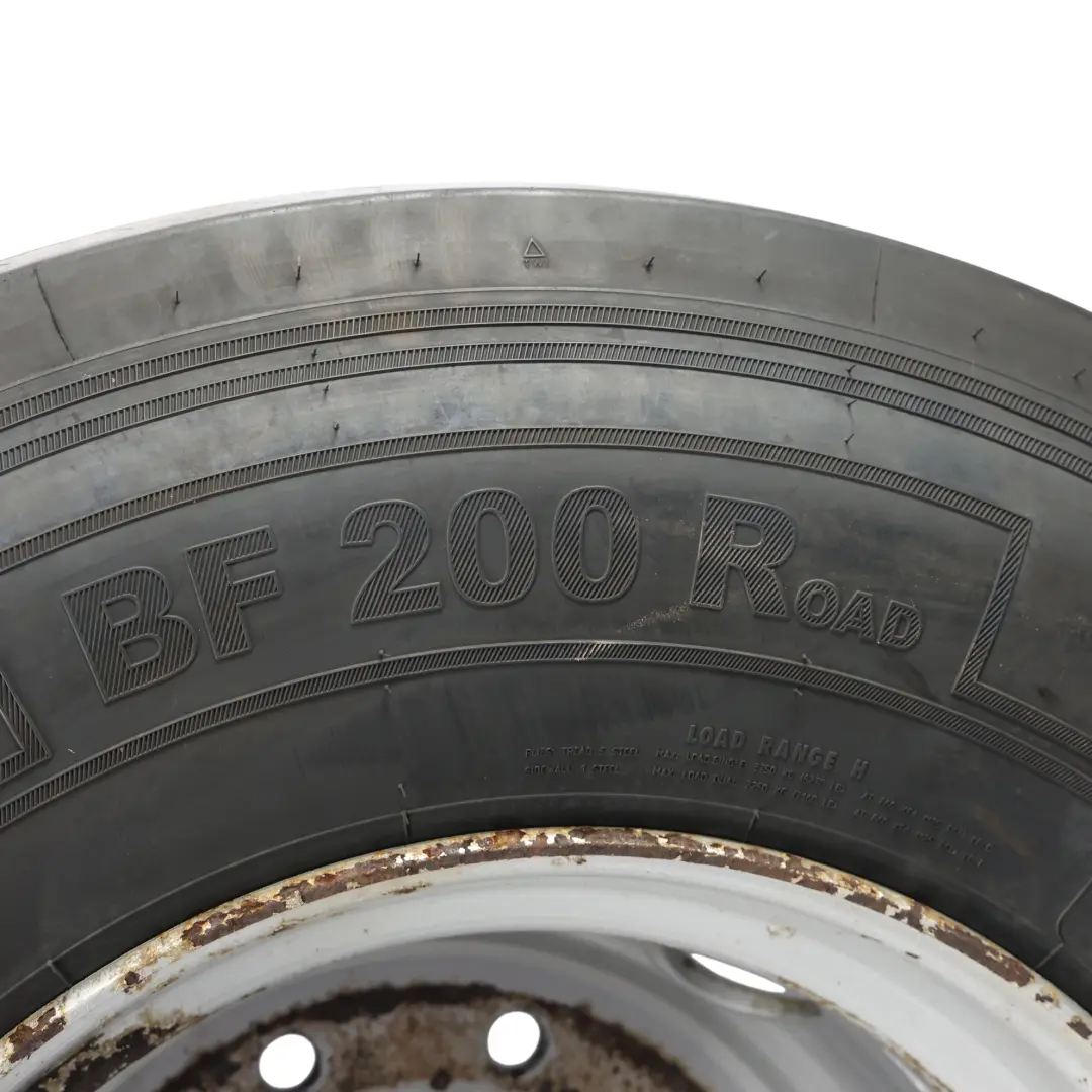 Tyre Barum BF200R 295/80 Steel Wheel 22.5" 8.25J 17042804 to DAF with Part number BTRW DAF Tyre Barum BF200R 295/80 Steel Wheel 22.5" 8.25J 17042804 - SKU BTRW-2 - Part number BTRW
